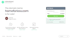 Desktop Screenshot of homeforless.com